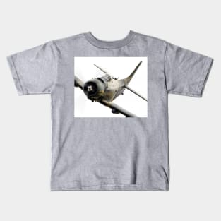 A-1 Skyraider Head-On Pass Kids T-Shirt